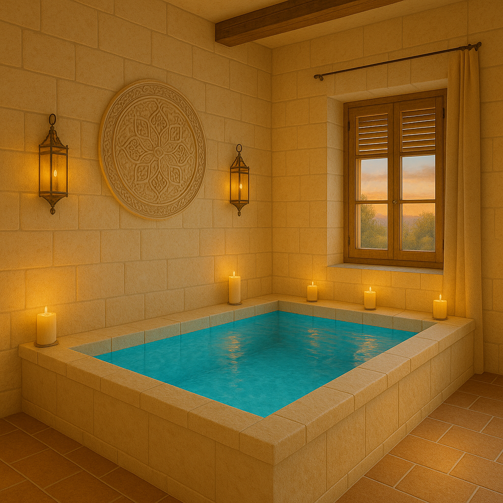 Виллы с подогревом и бассейном